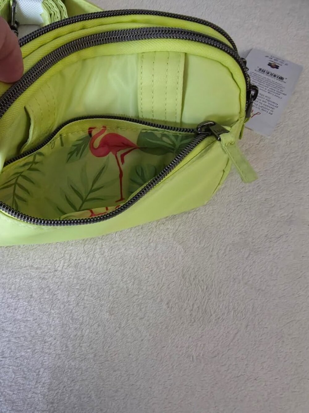 NWT Lug Super Coupe MARGARITA with Flamingo lining - Picture 6 of 7